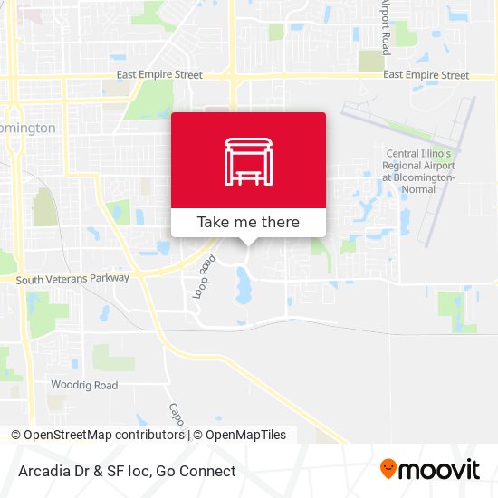 Arcadia Dr & SF Ioc map