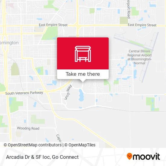 Mapa de Arcadia Dr & SF Ioc