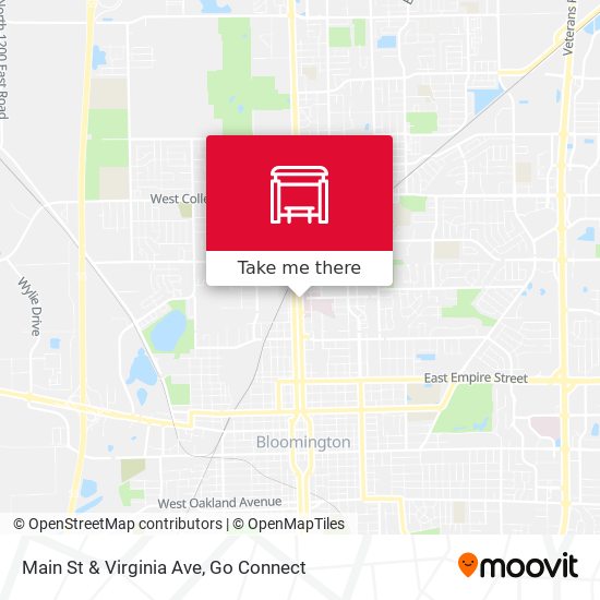Main St & Virginia Ave map