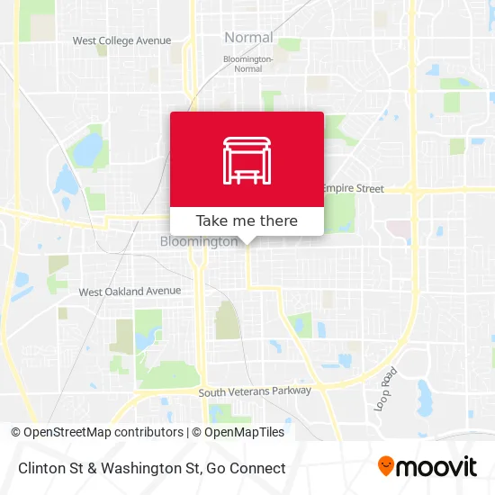 Mapa de Clinton St & Washington St