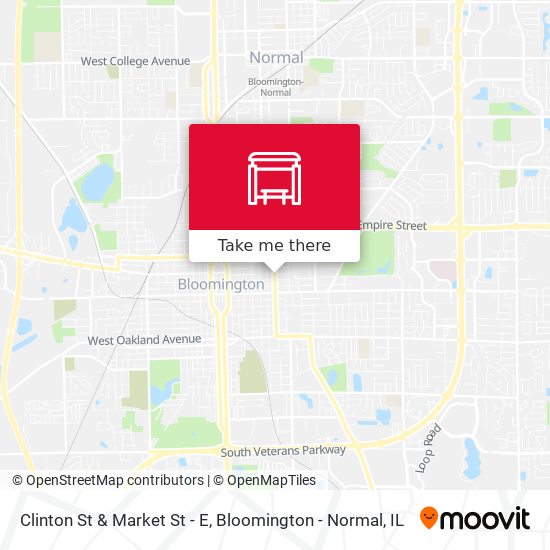 Clinton St & Market St - E map