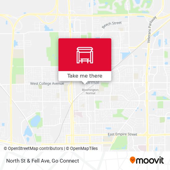 Mapa de North St & Fell Ave