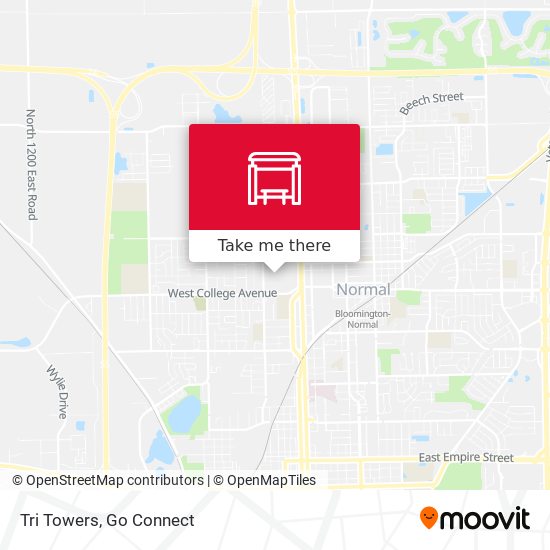 Tri Towers map