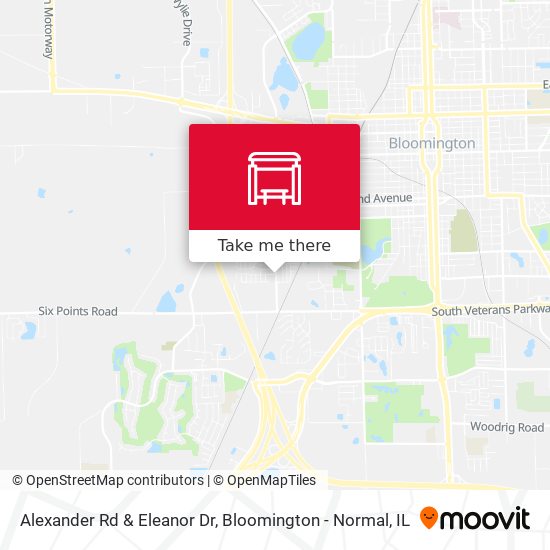 Mapa de Alexander Rd & Eleanor Dr