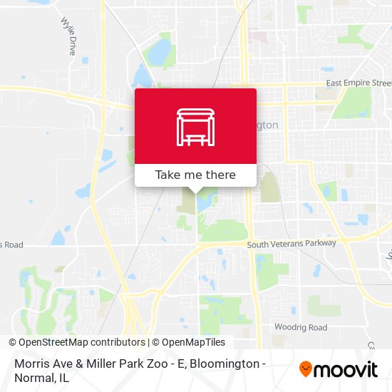 Morris Ave & Miller Park Zoo - E map