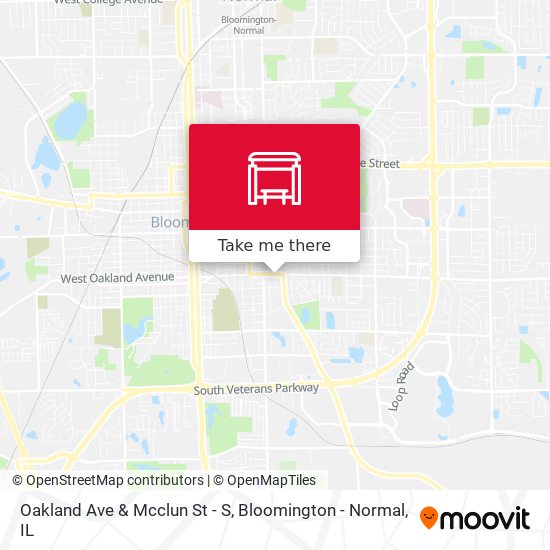 Mapa de Oakland Ave & Mcclun St - S