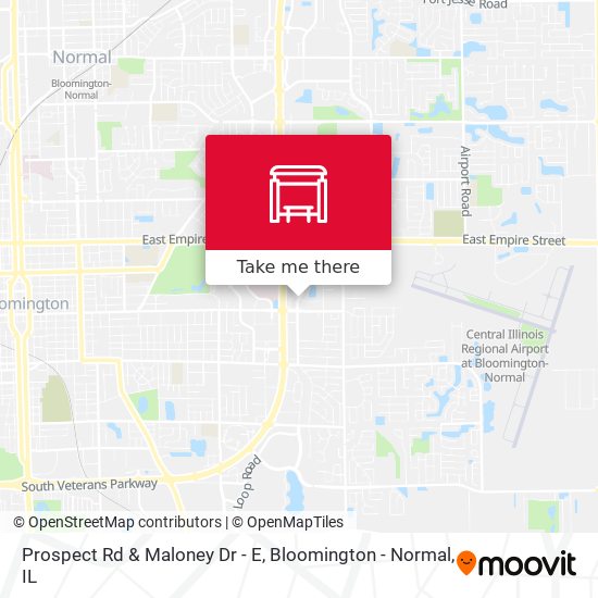 Prospect Rd & Maloney Dr - E map