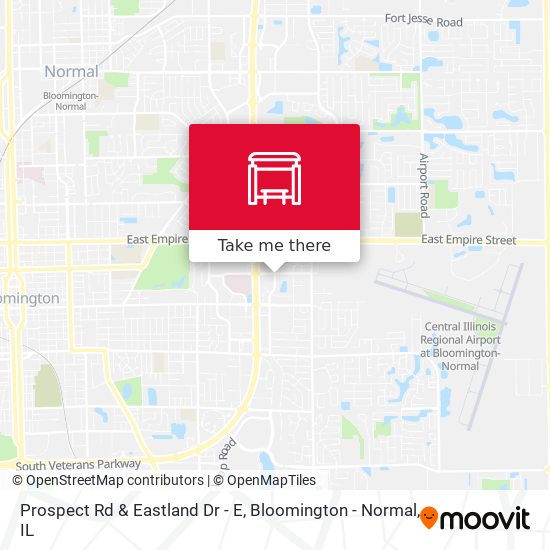 Prospect Rd & Eastland Dr - E map
