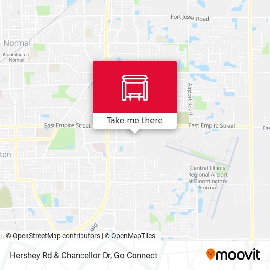 Hershey Rd & Chancellor Dr map