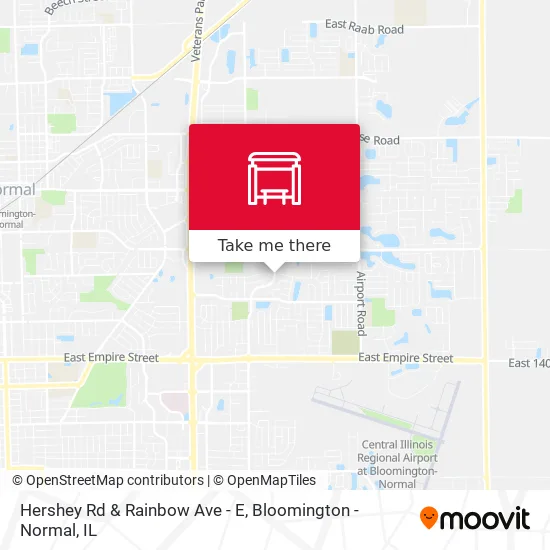 Mapa de Hershey Rd & Rainbow Ave  - E