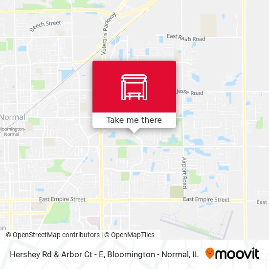 Mapa de Hershey Rd & Arbor Ct - E