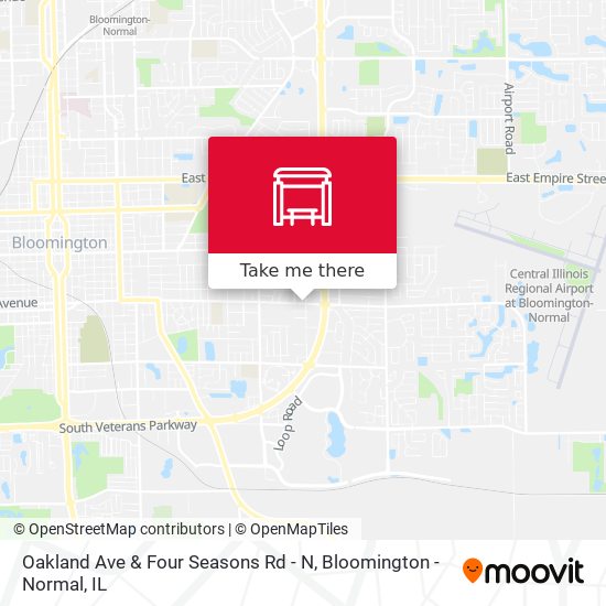Mapa de Oakland Ave & Four Seasons Rd - N
