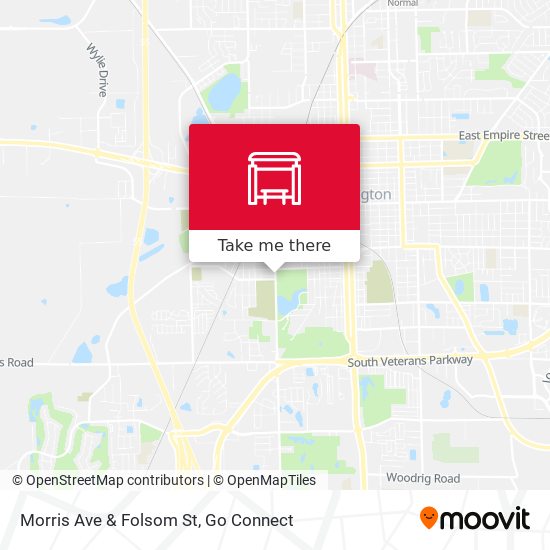 Morris Ave & Folsom St map