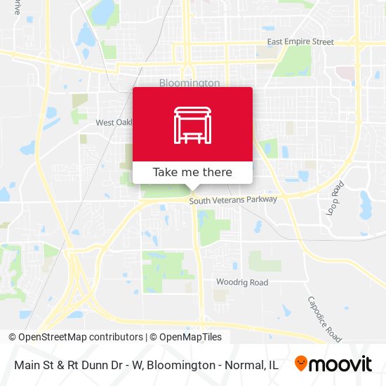Mapa de Main St & Rt Dunn Dr - W