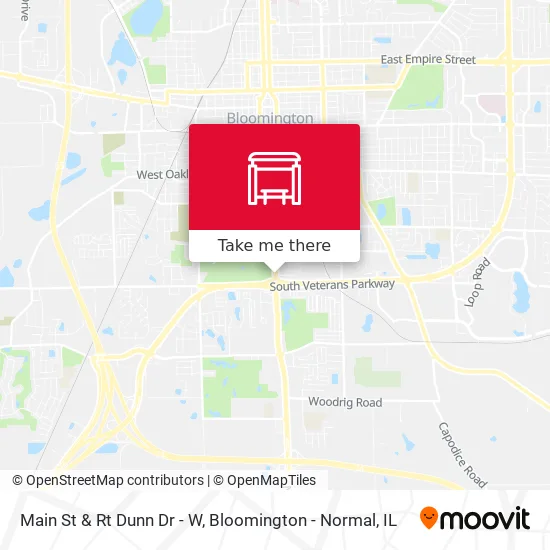 Mapa de Main St & Rt Dunn Dr - W
