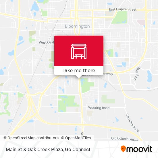 Mapa de Main St & Oak Creek Plaza