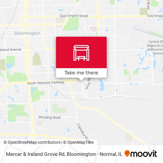 Mercer & Ireland Grove Rd map