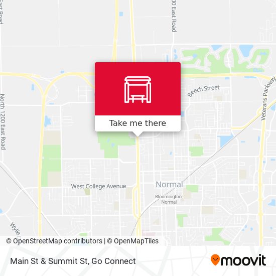 Mapa de Main St & Summit St