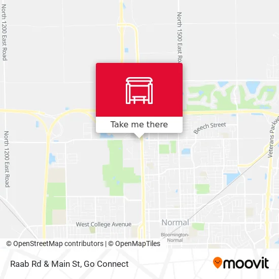 Mapa de Raab Rd & Main St