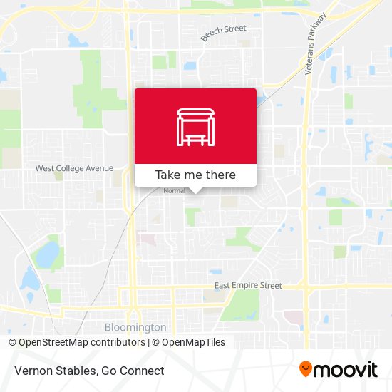Mapa de Vernon Stables