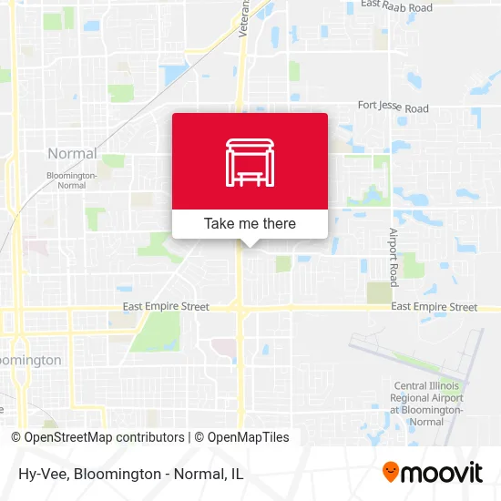 Hy-Vee map