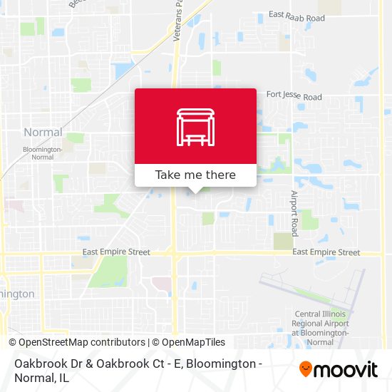Oakbrook Dr & Oakbrook Ct - E map
