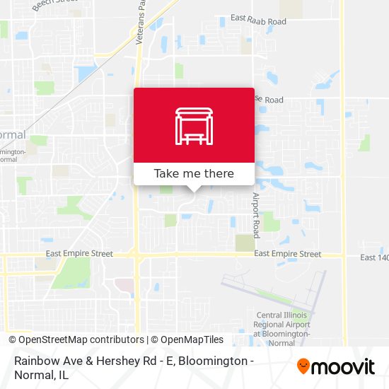 Rainbow Ave & Hershey Rd  - E map