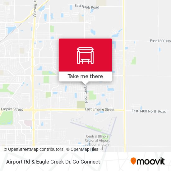 Mapa de Airport Rd & Eagle Creek Dr