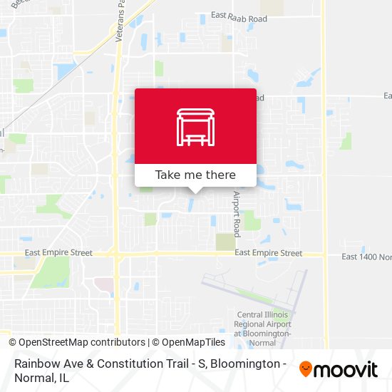 Mapa de Rainbow Ave & Constitution Trail - S