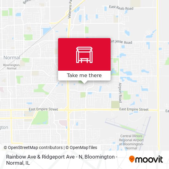 Mapa de Rainbow Ave & Ridgeport Ave - N
