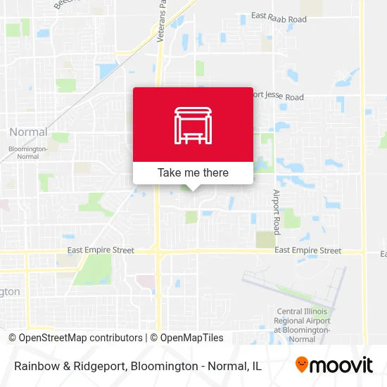 Rainbow & Ridgeport map