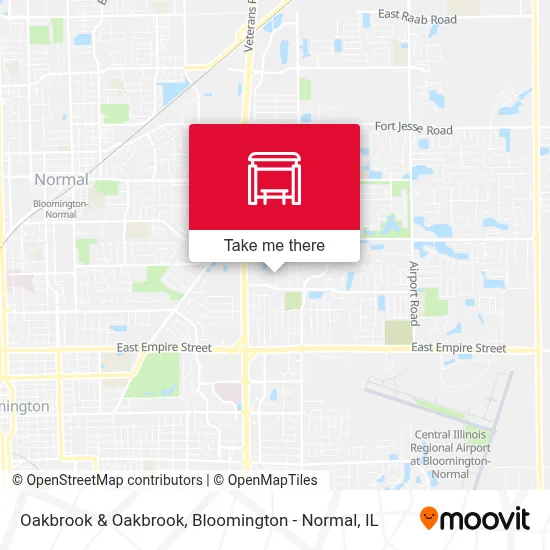 Oakbrook & Oakbrook map