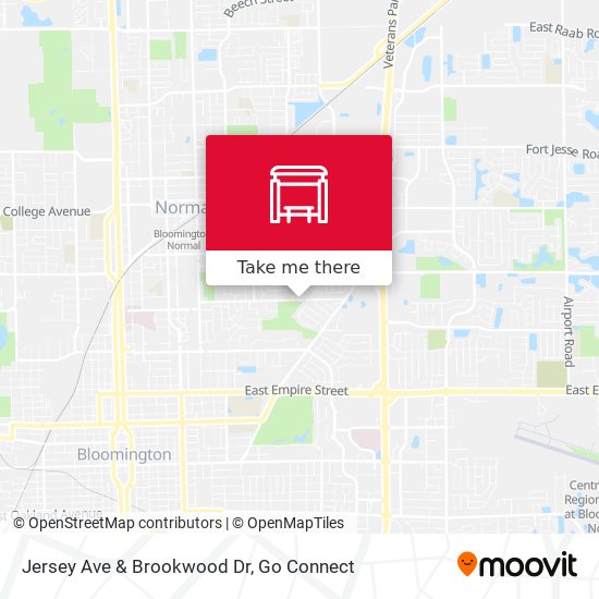 Jersey Ave & Brookwood Dr map