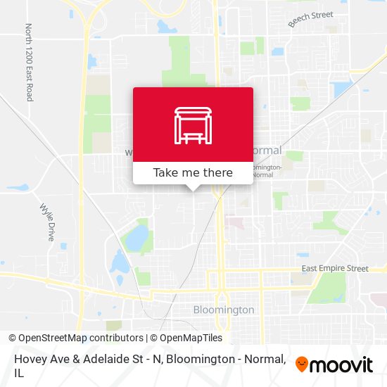 Hovey Ave & Adelaide St - N map