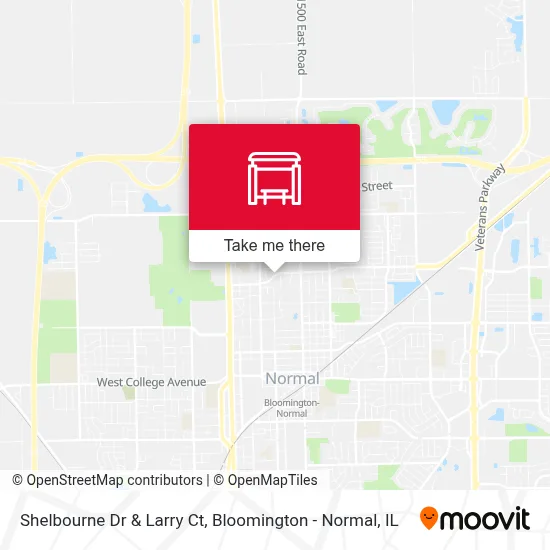 Shelbourne Dr & Larry Ct map