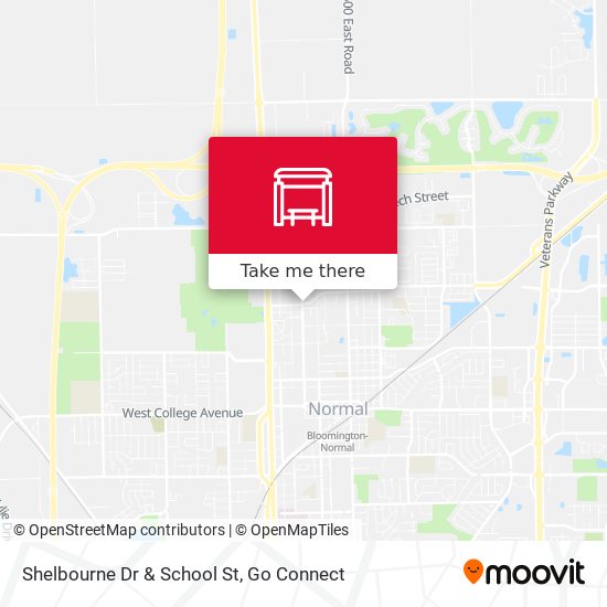 Mapa de Shelbourne Dr & School St