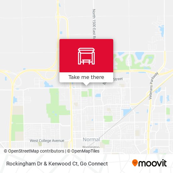 Rockingham Dr & Kenwood Ct map