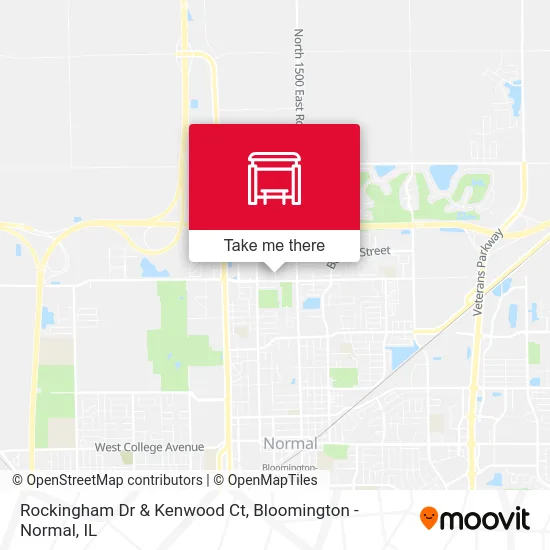 Rockingham Dr & Kenwood Ct map