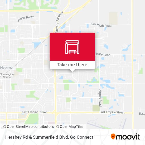 Mapa de Hershey Rd & Summerfield Blvd