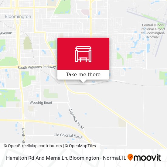 Hamilton Rd And Merna Ln map