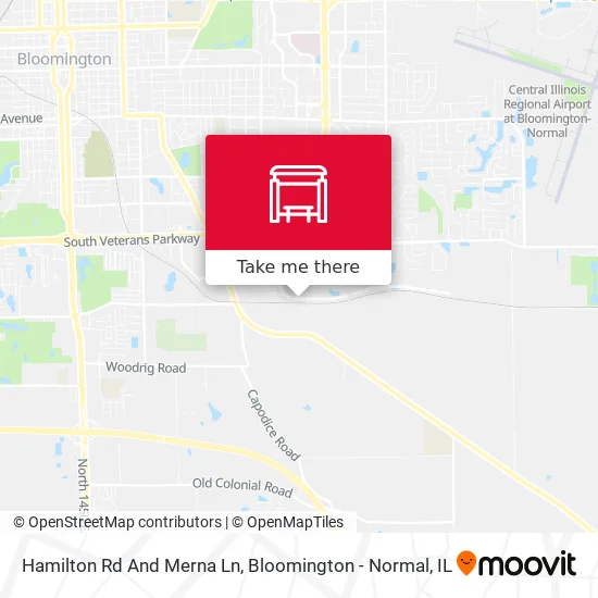 Mapa de Hamilton Rd And Merna Ln