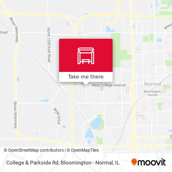 Mapa de College & Parkside Rd