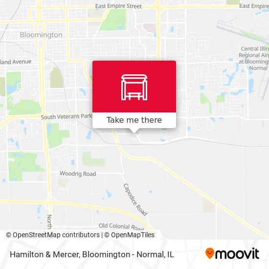 Mapa de Hamilton & Mercer