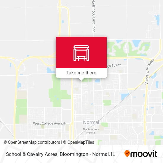 Mapa de School & Cavalry Acres