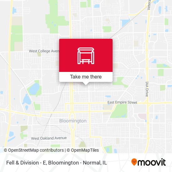 Fell & Division - E map