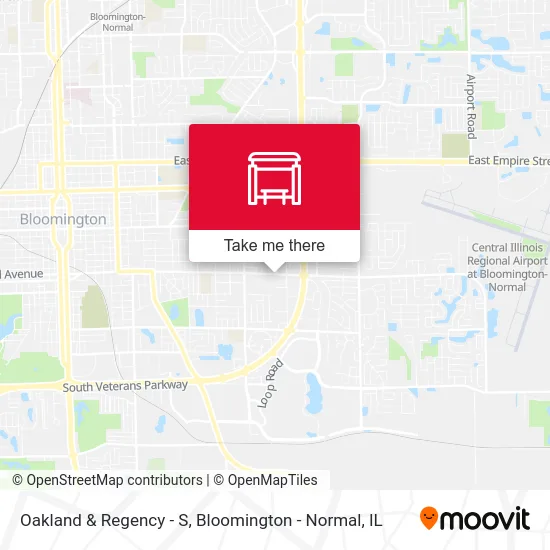 Mapa de Oakland & Regency - S