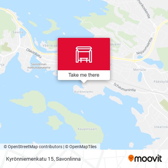 Kyrönniemenkatu 15 map