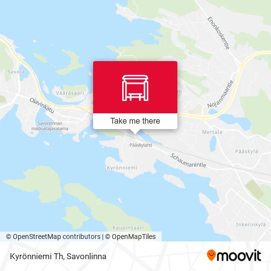 Kyrönniemi Th map