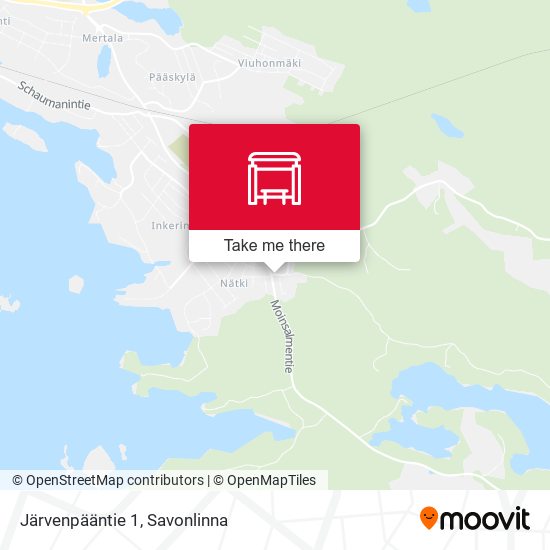 Järvenpääntie 1 map
