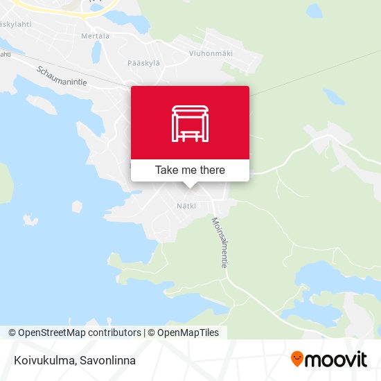 Koivukulma map